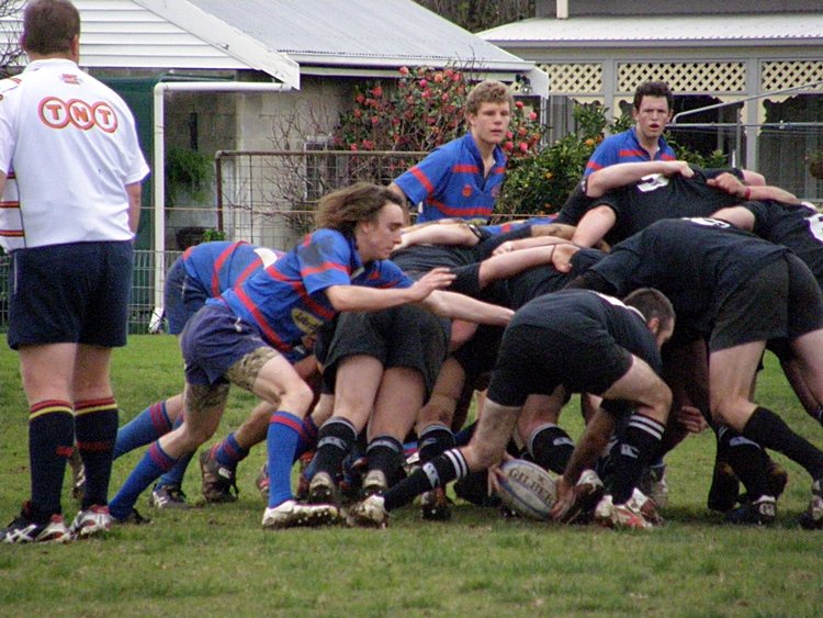 190708 2nd grade scrum Rory Sheppard, Charlie Neate and Leon Bowley